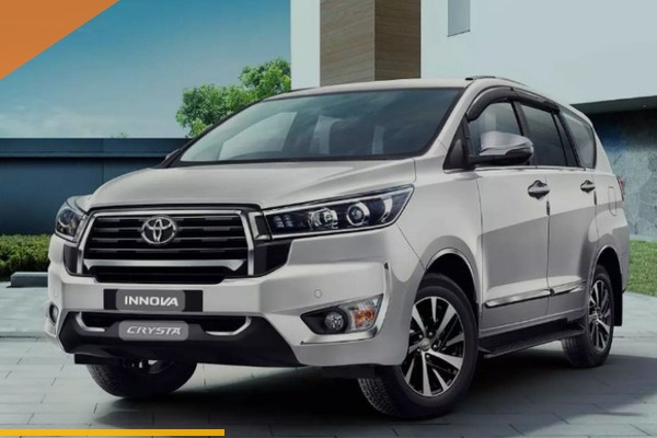 Toyota Innova Crysta taxi vehicle